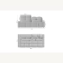 SOFA MAGNELIO PRESTIGE BL-C+3SE+BP-C